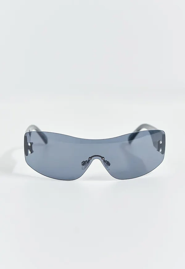 Rimless sunglasses