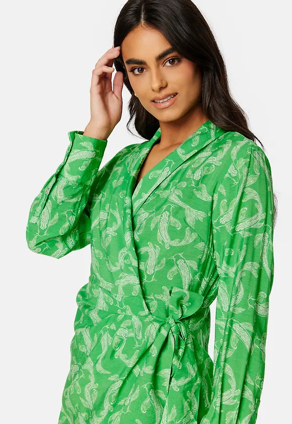 Rio L/S Wrap Dress