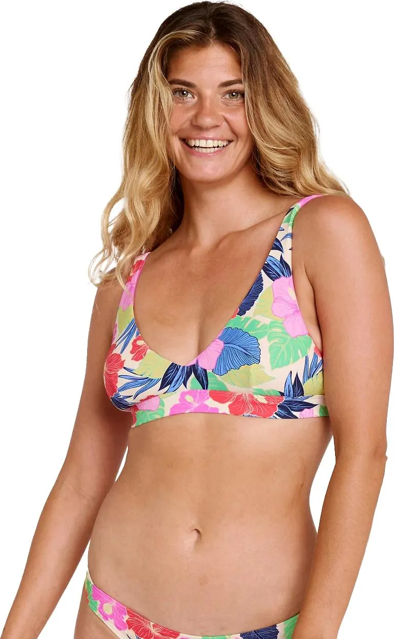Rip Curl Women's Party Wave Halter Bikini Top Multico