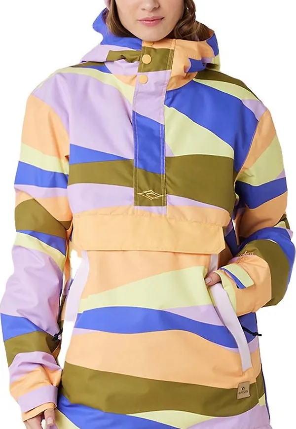 Rip Curl Women's Rider Anorak Jacket Lilac