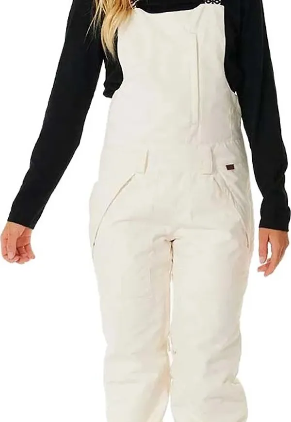 Rip Curl Women's Vermont Bib 10k/10k Off White