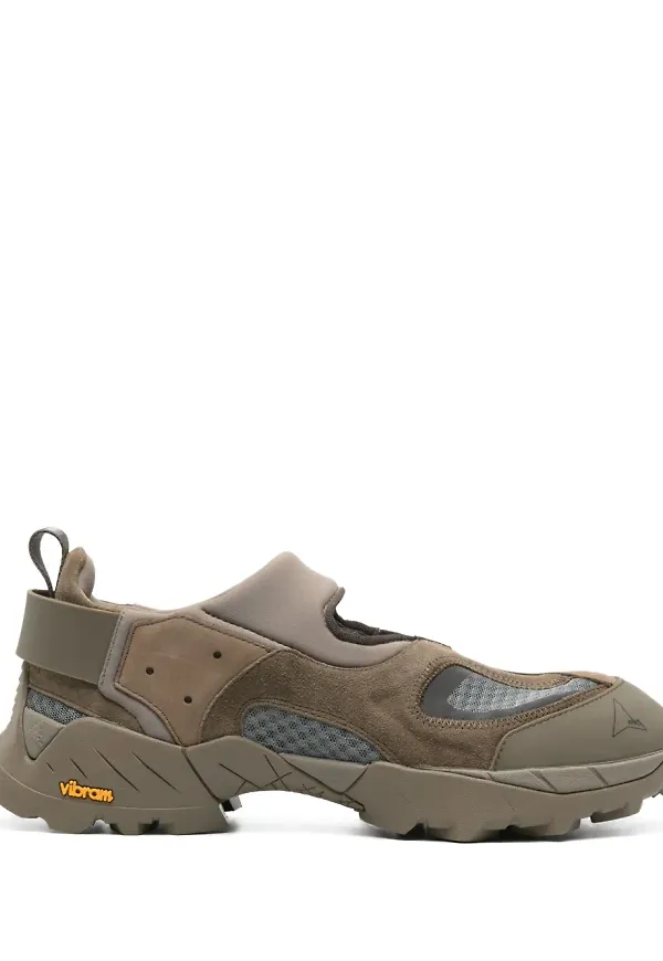 ROA Rozes sandaler med panel - Brun