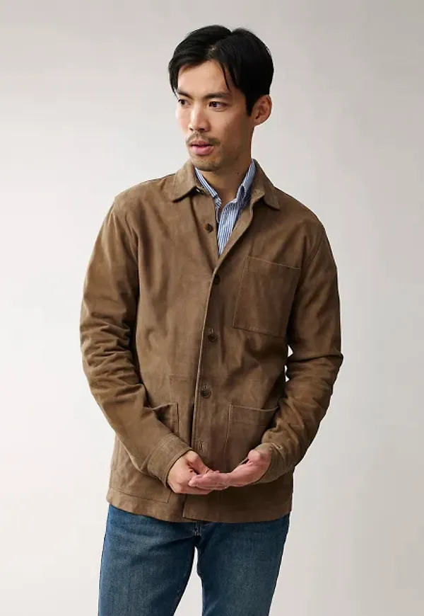 Robert Suede Overshirt