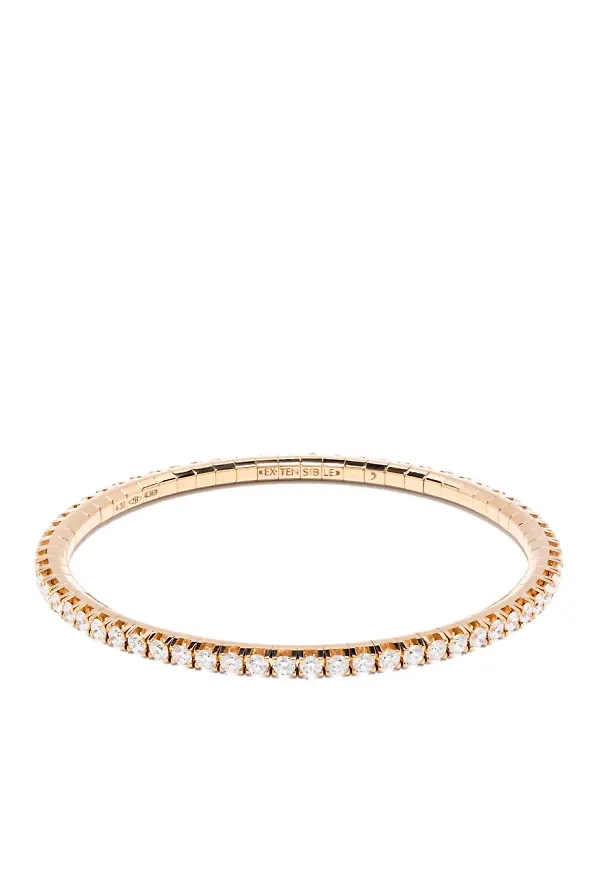 Roberto Demeglio diamantarmband i 18K vitguld - Rosa