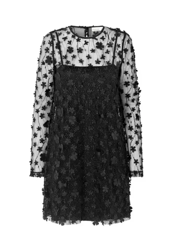 Rocio Mesh Floral Applique