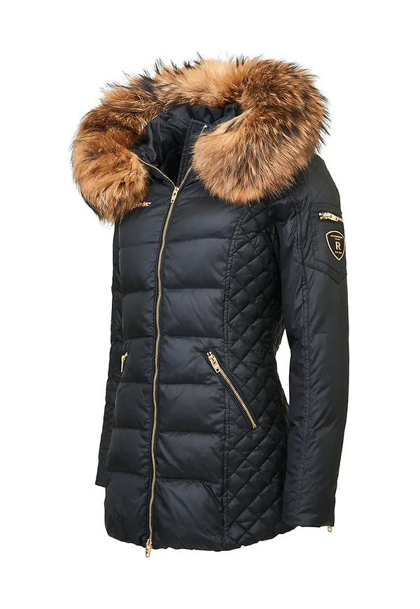Rockandblue - Dunjackor - Svart - Dam - Storlek: Xl,S