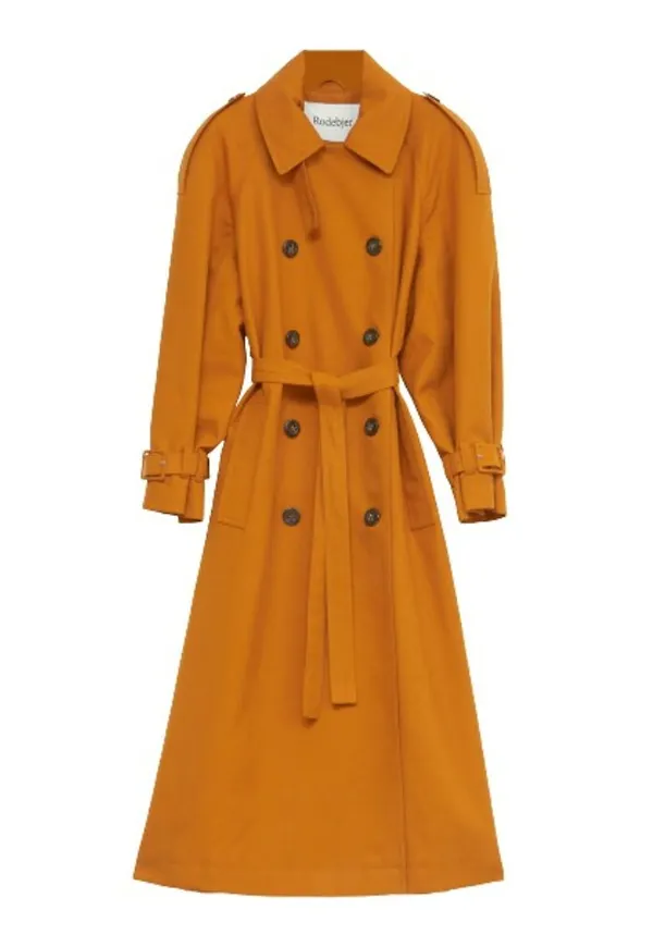 Rodebjer - Trenchcoats - Orange - Dam - Storlek: M,S