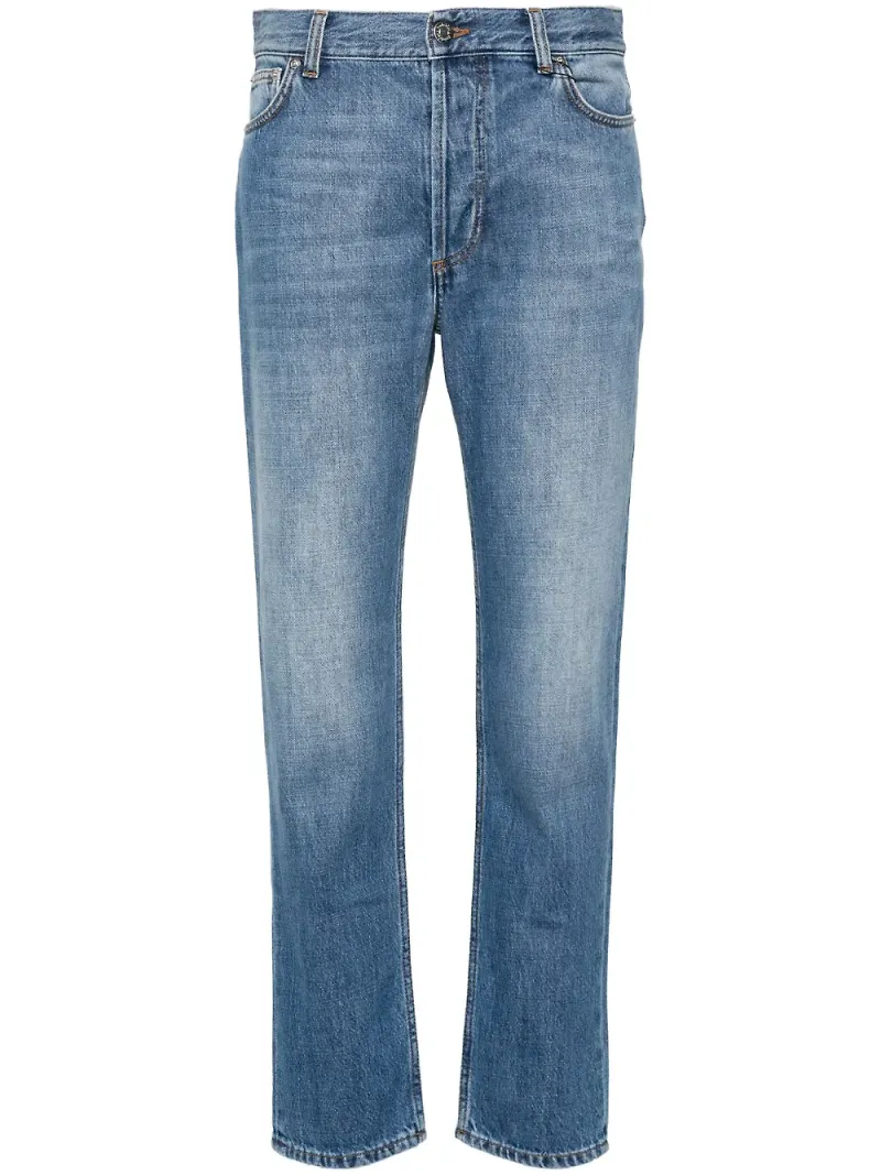 Rodebjer straight-jeans - Blå