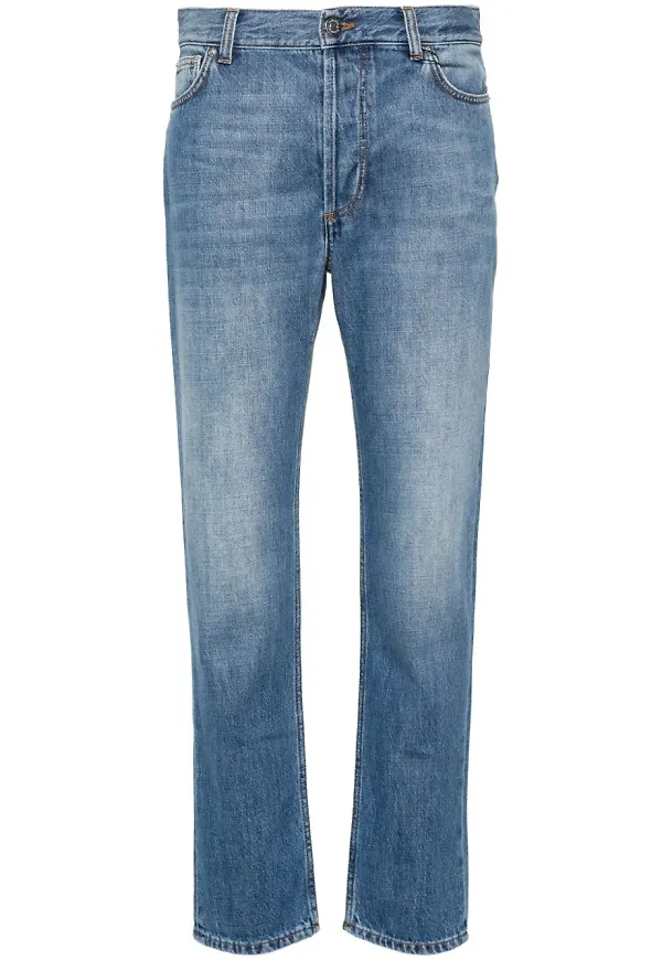 Rodebjer straight-jeans - Blå