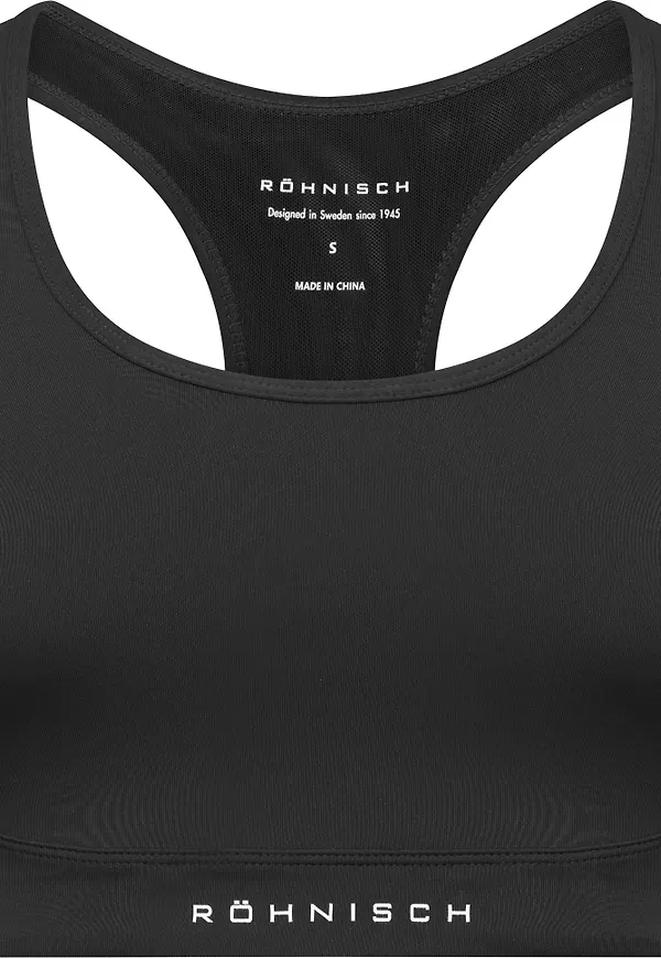 Röhnisch Flattering Mesh Sportsbra Black
