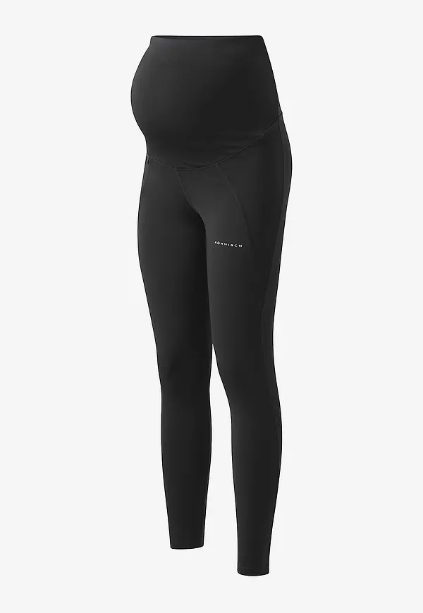 Röhnisch - Gravidträningstights Flattering Maternity Tights - Svart