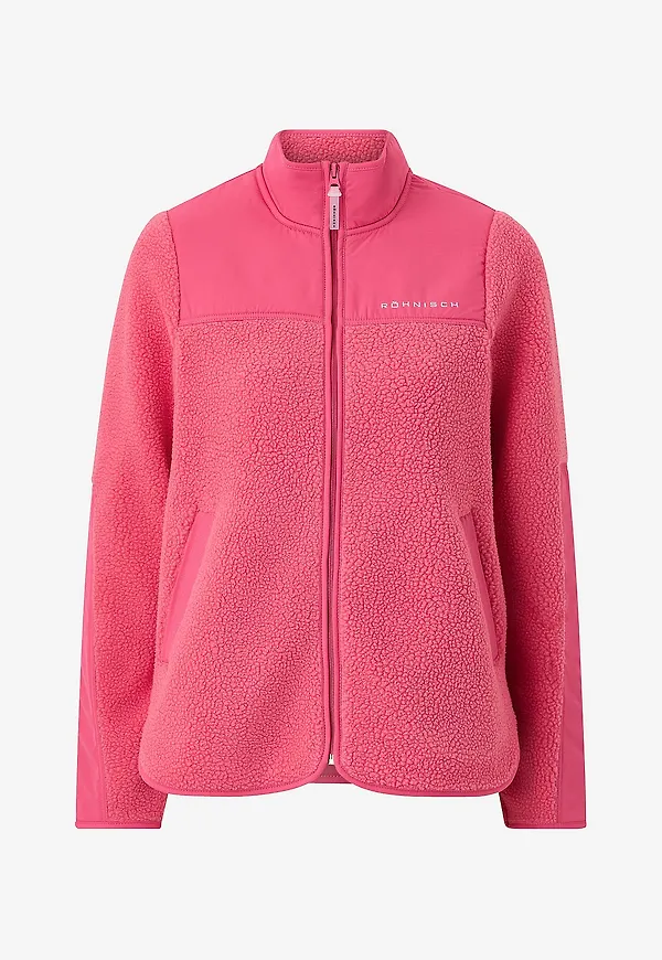Röhnisch - Jacka Phoebe Pile Jacket - Rosa
