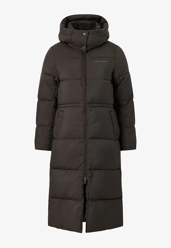 Röhnisch - Kappa Pebble Hood Coat - Brun