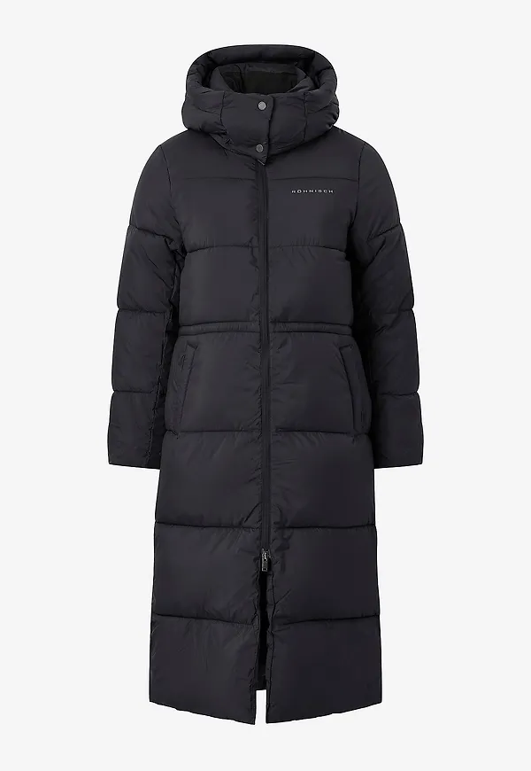 Röhnisch - Kappa Pebble Hood Coat - Svart