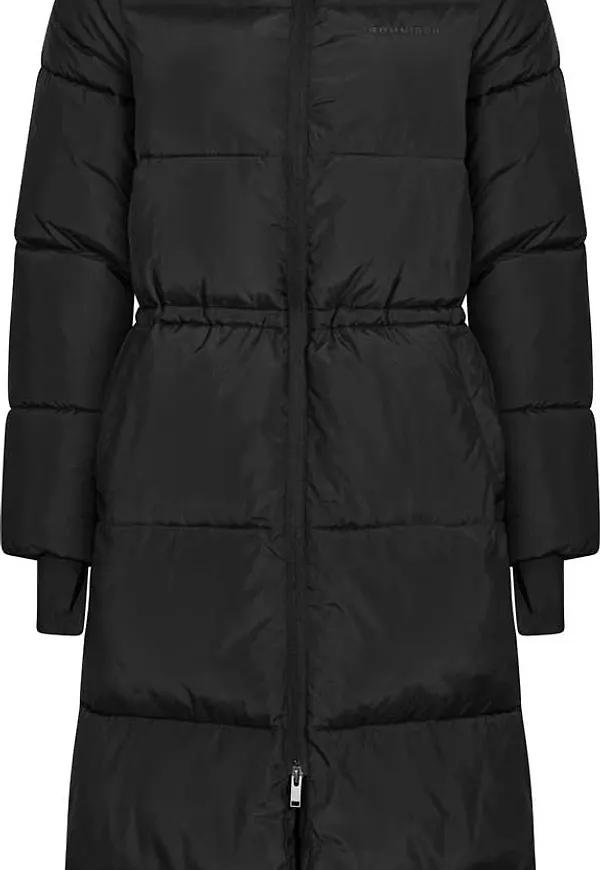 Röhnisch Pebble Drawstring Coat Black