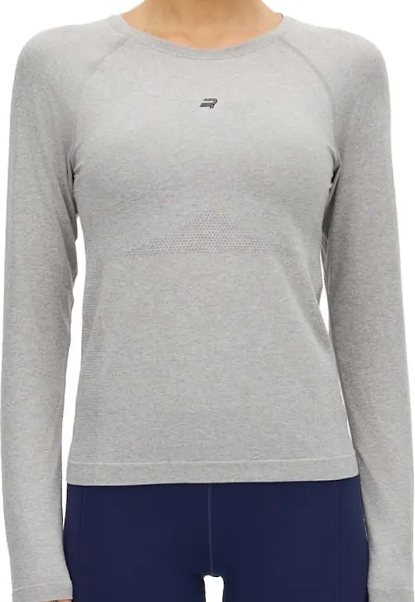 Röhnisch Seamless Flex Long Sleeve Grey Melange