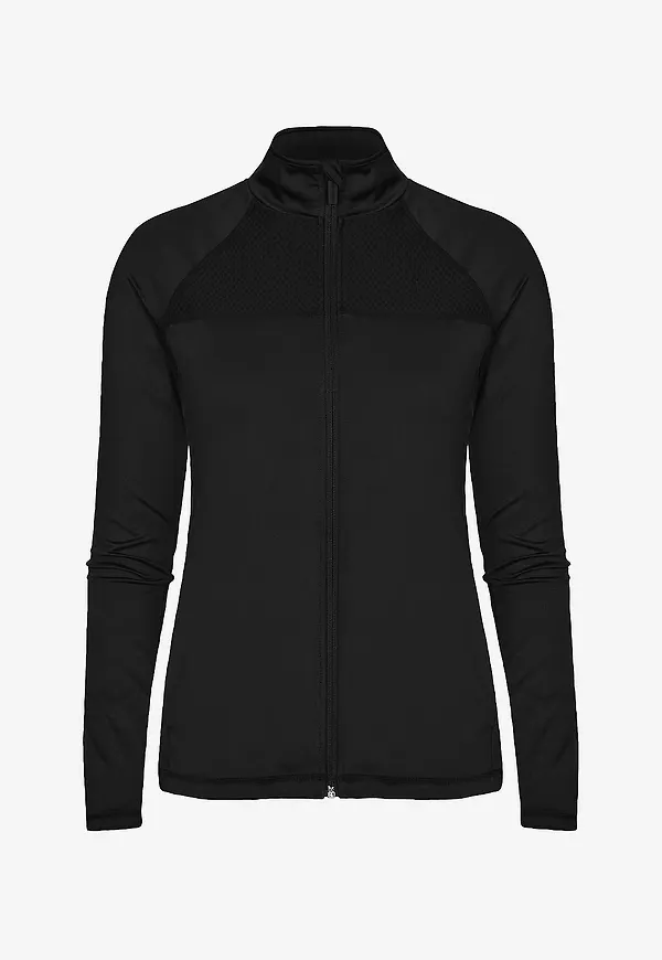 Röhnisch - Träningsjacka Zip up Court Jacket - Svart