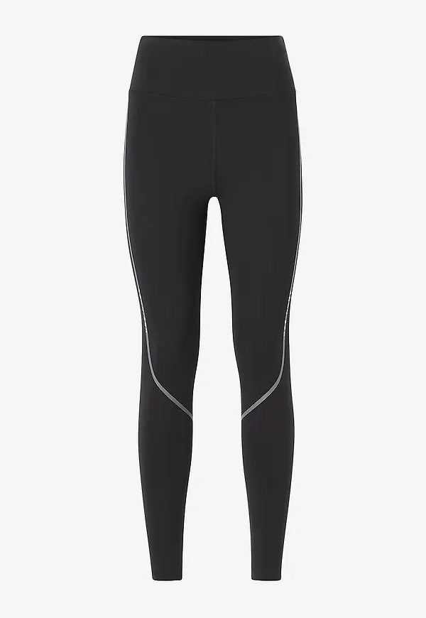 Röhnisch - Träningstights Distance Stripe Tights - Svart