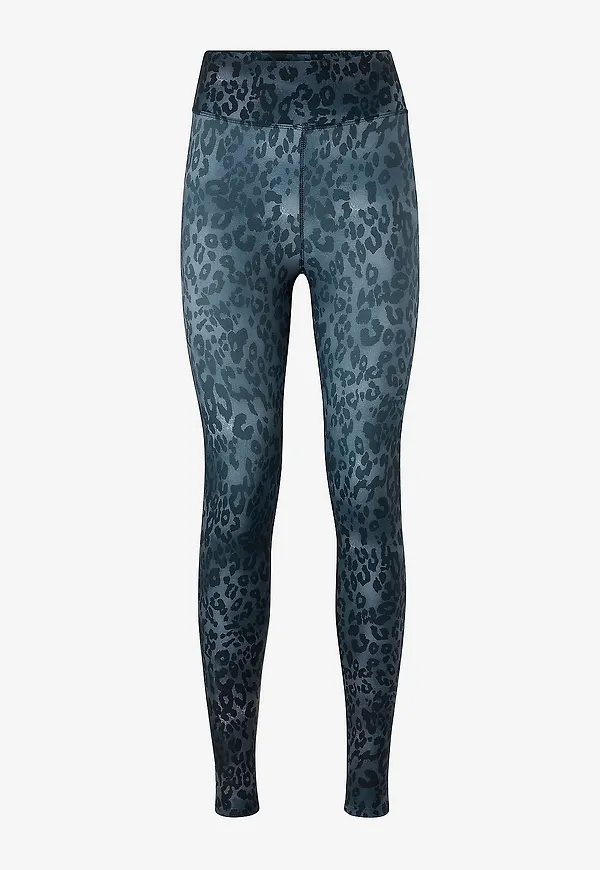 Röhnisch - Träningstights Printed High Waist Tights - Grå