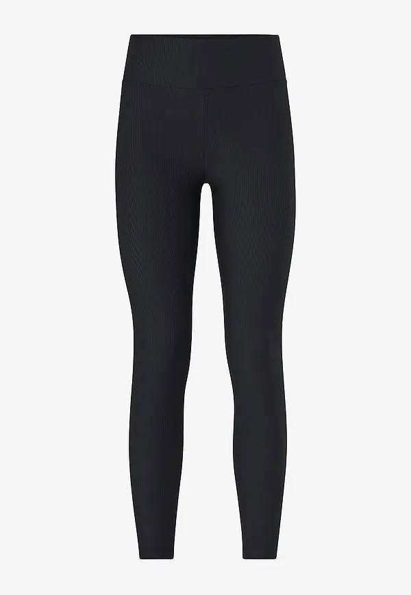Röhnisch - Träningstights Ribbed R HW Tights - Svart