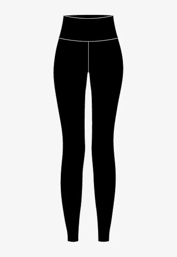 Röhnisch - Träningstights Smoothflex HW Tights - Svart