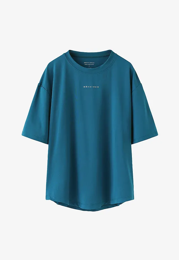 Röhnisch - Träningstopp Enduro Relaxed Tee - Blå