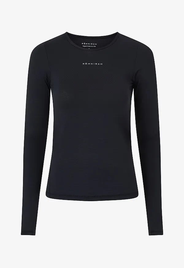 Röhnisch - Träningstopp Jacquard LS - Svart