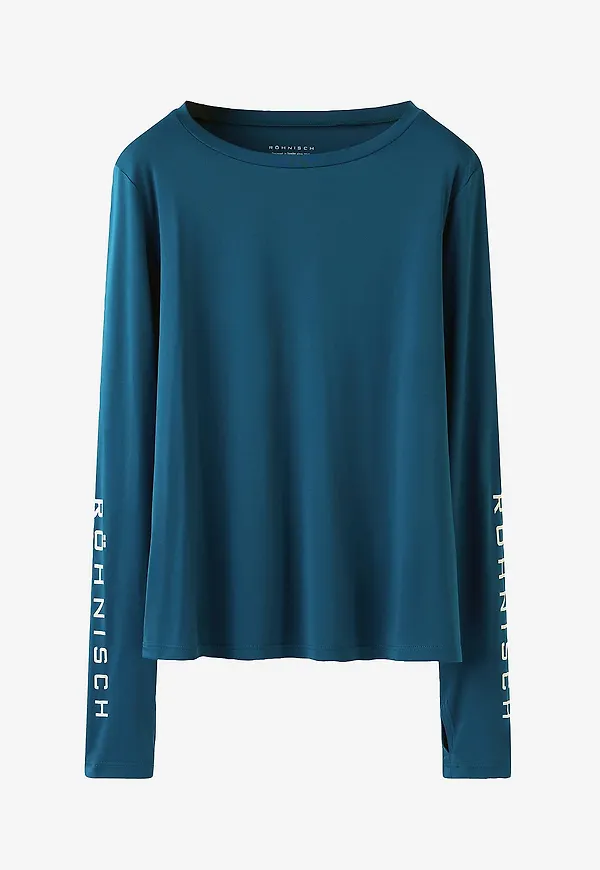 Röhnisch - Träningstopp Team Logo Long Sleeve - Blå