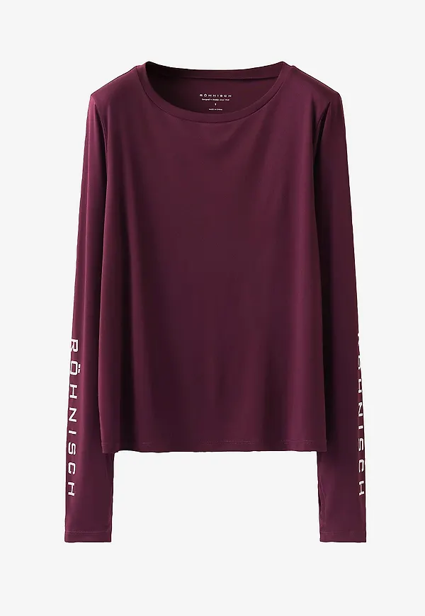 Röhnisch - Träningstopp Team Logo Long Sleeve - Röd