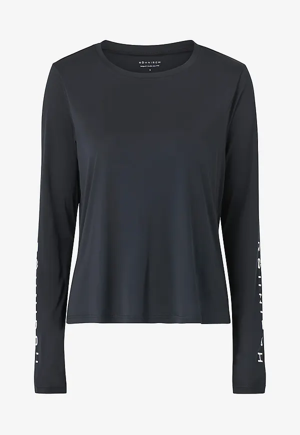 Röhnisch - Träningstopp Team Logo Long Sleeve - Svart