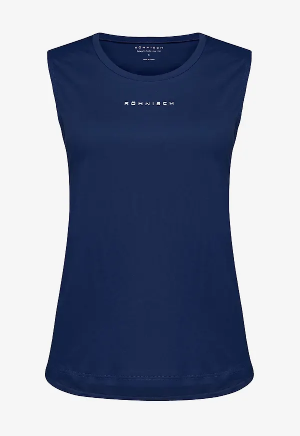 Röhnisch - Träningstopp Team Logo Tank - Blå
