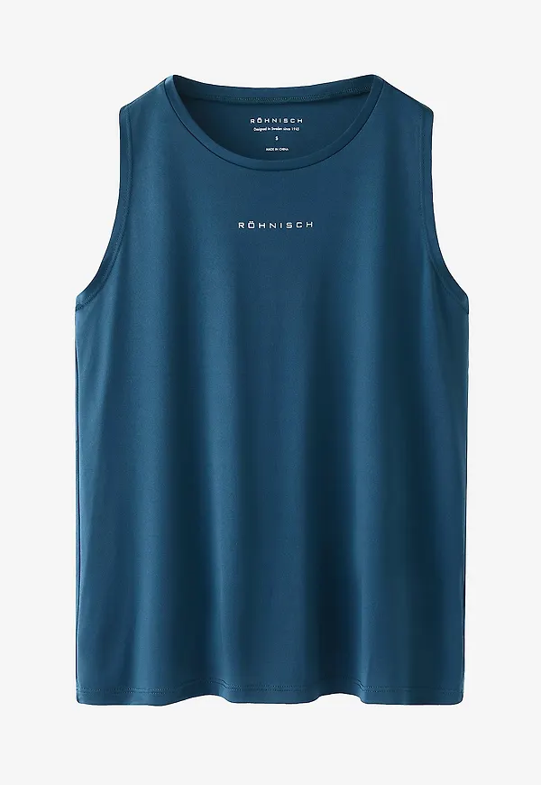 Röhnisch - Träningstopp Team Logo Tank - Blå