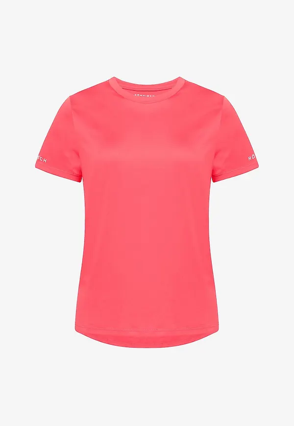 Röhnisch - Träningstopp Team Logo Tee - Rosa
