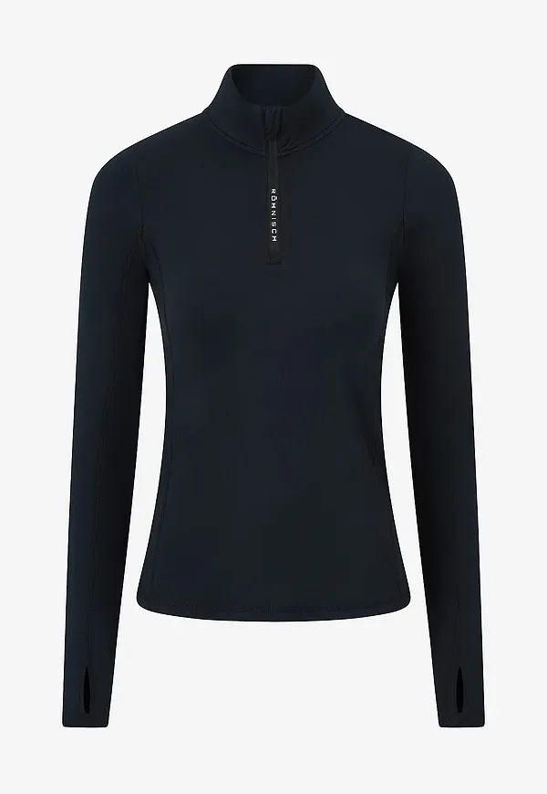 Röhnisch - Träningströja Layering Half Zip - Svart
