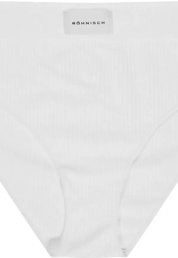 Röhnisch Women's Micro Rib Brief White