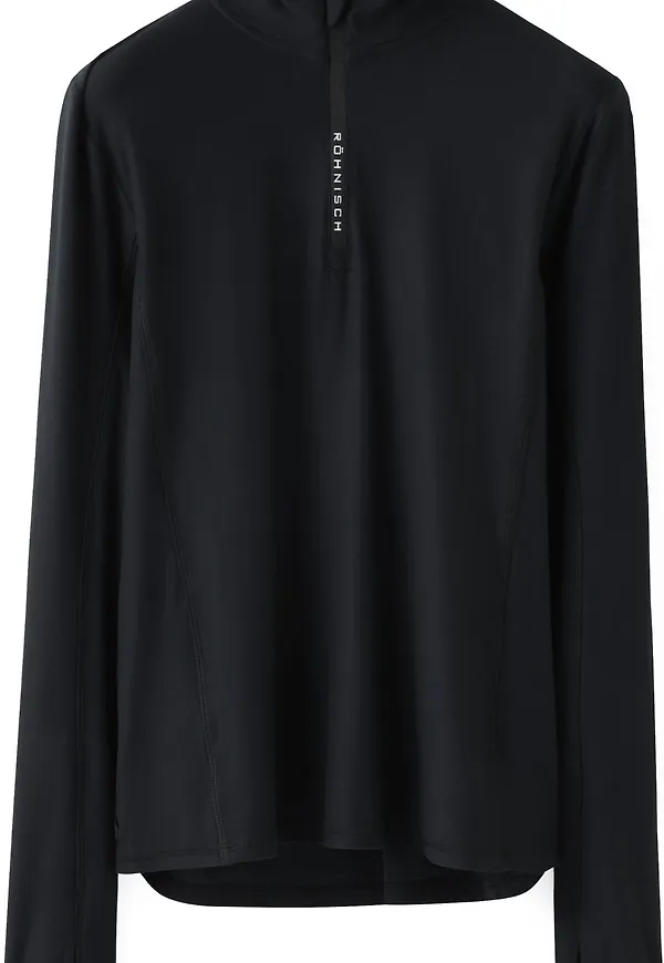 Röhnisch Women's Midlayer Half Zip Black