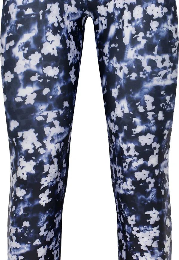 Röhnisch Women's Printed High Waist Tights Indigo Bloom