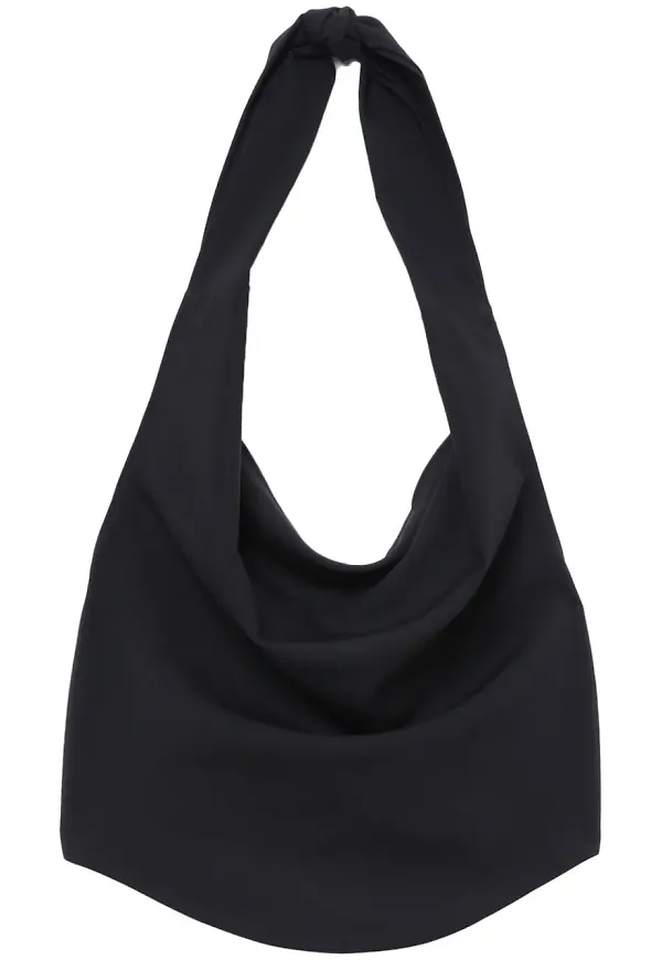 Rokh Soemo draperad topp med halterneck - Svart