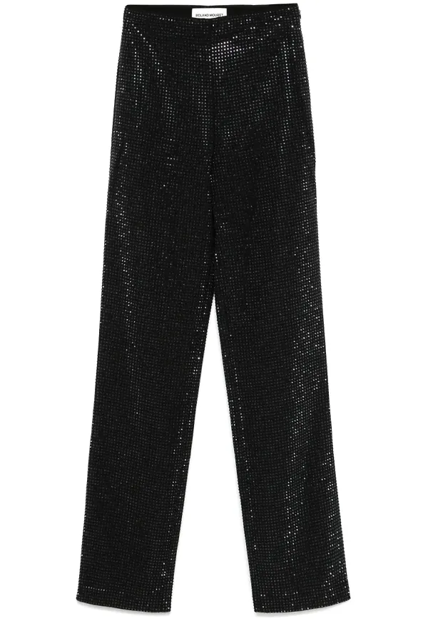 Roland Mouret byxor med strass - Svart