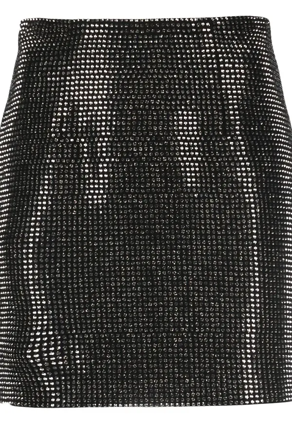 Roland Mouret kort paljettkjol - Svart