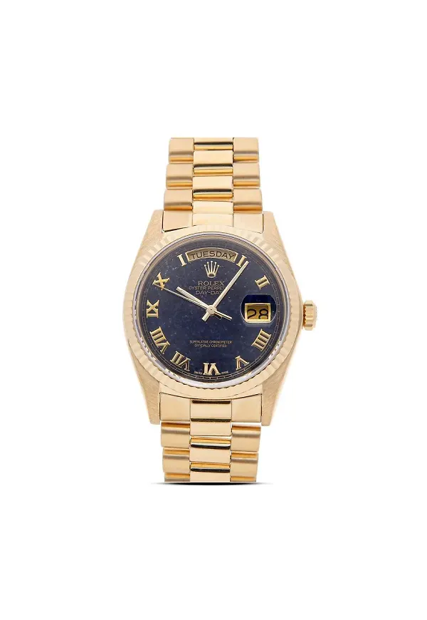 Rolex Pre-owned Day-Date från 1978 - Blå