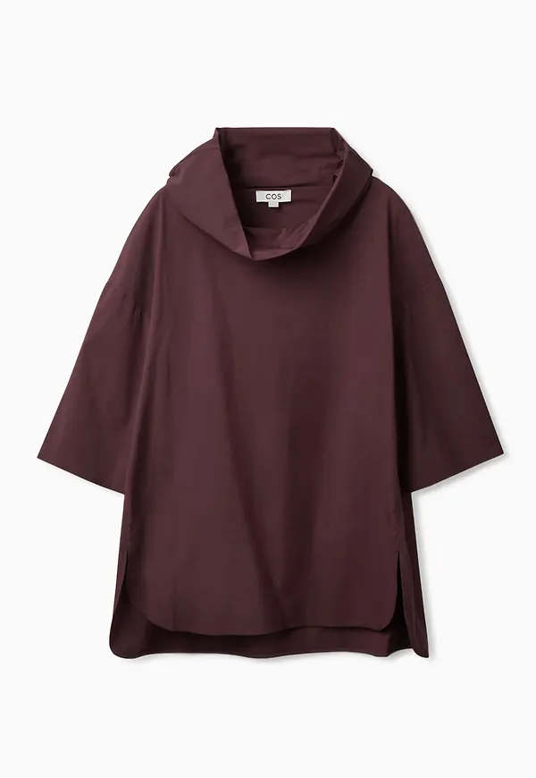 ROLL NECK TUNIC TOP
