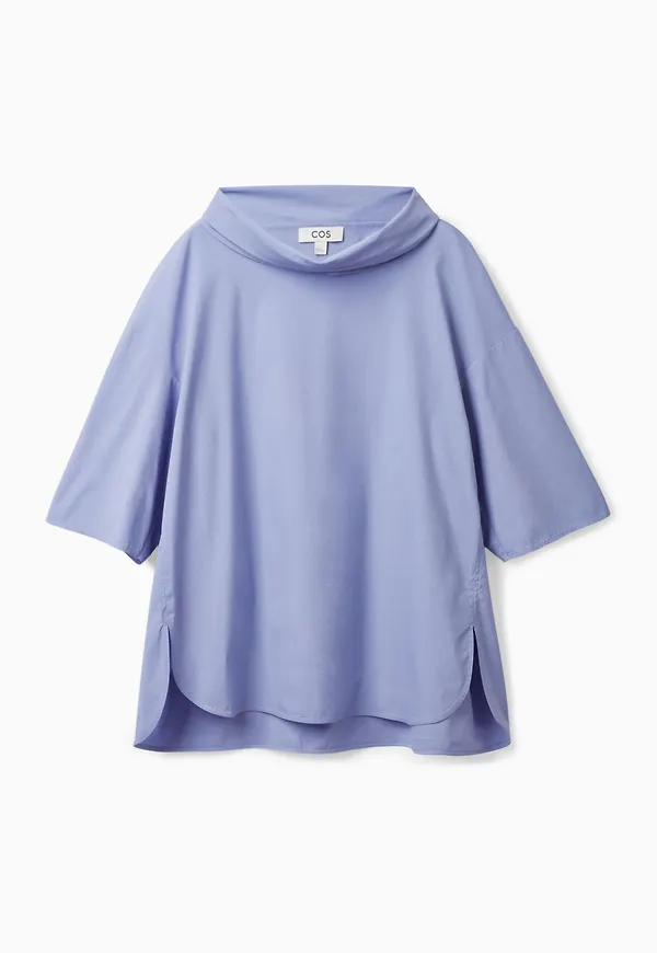 ROLL NECK TUNIC TOP