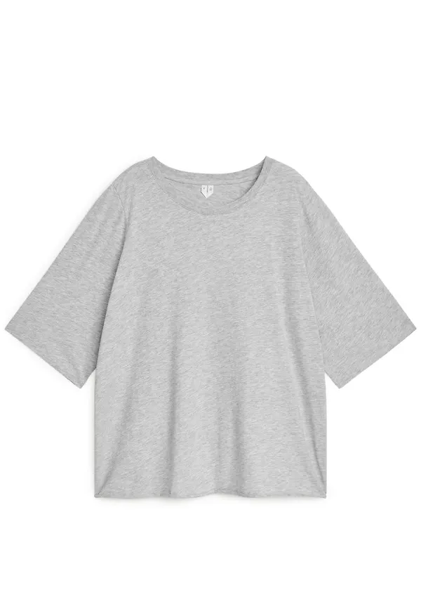 Roomy Pyjama T-Shirt - Grey