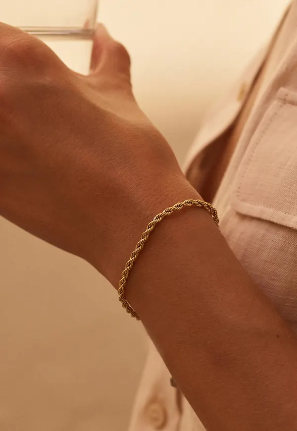 Rope chain bracelet