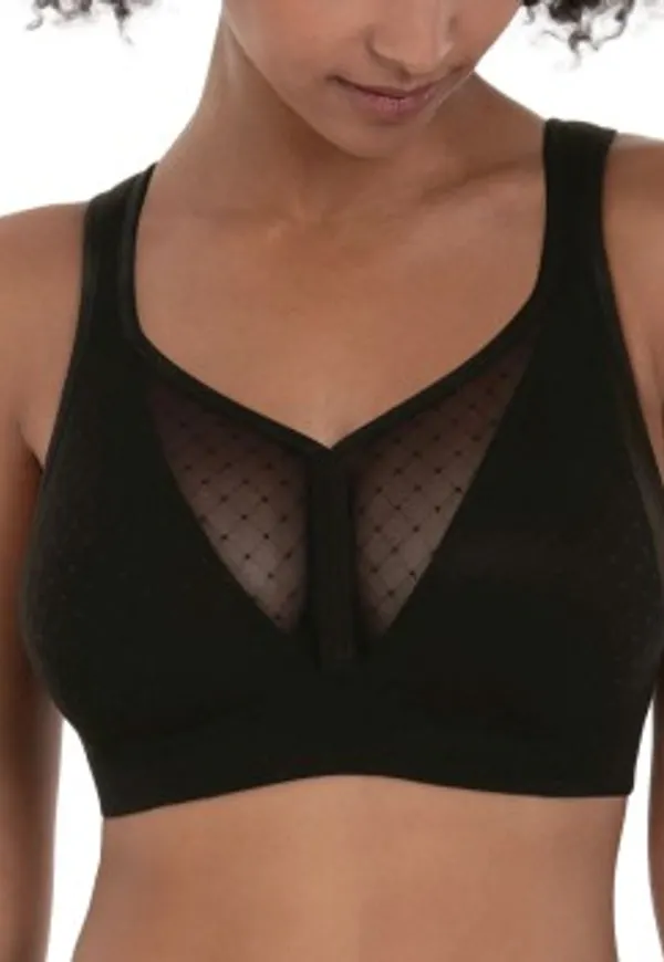 Rosa Faia BH Eve Moulded Soft Bra Svart G 80 Dam
