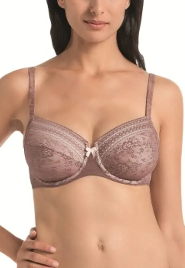 Rosa Faia BH Fleur Underwire Bra Berry polyamid I 85 Dam