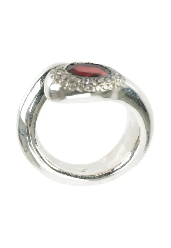 Rosa Maria garnet ring - Metallic