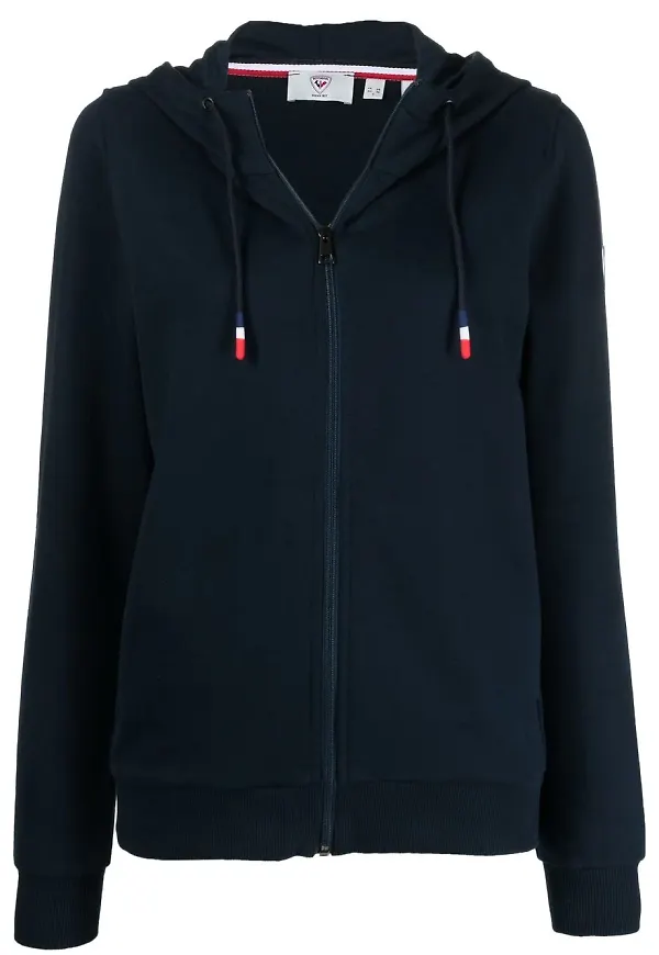 Rossignol hoodie med dragkedja - Blå