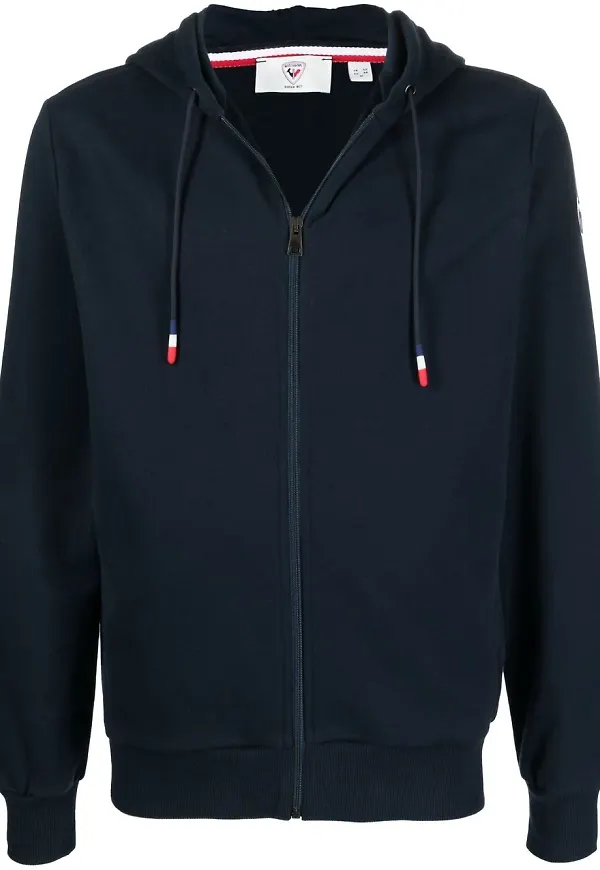 Rossignol hoodie med dragkedja - Blå
